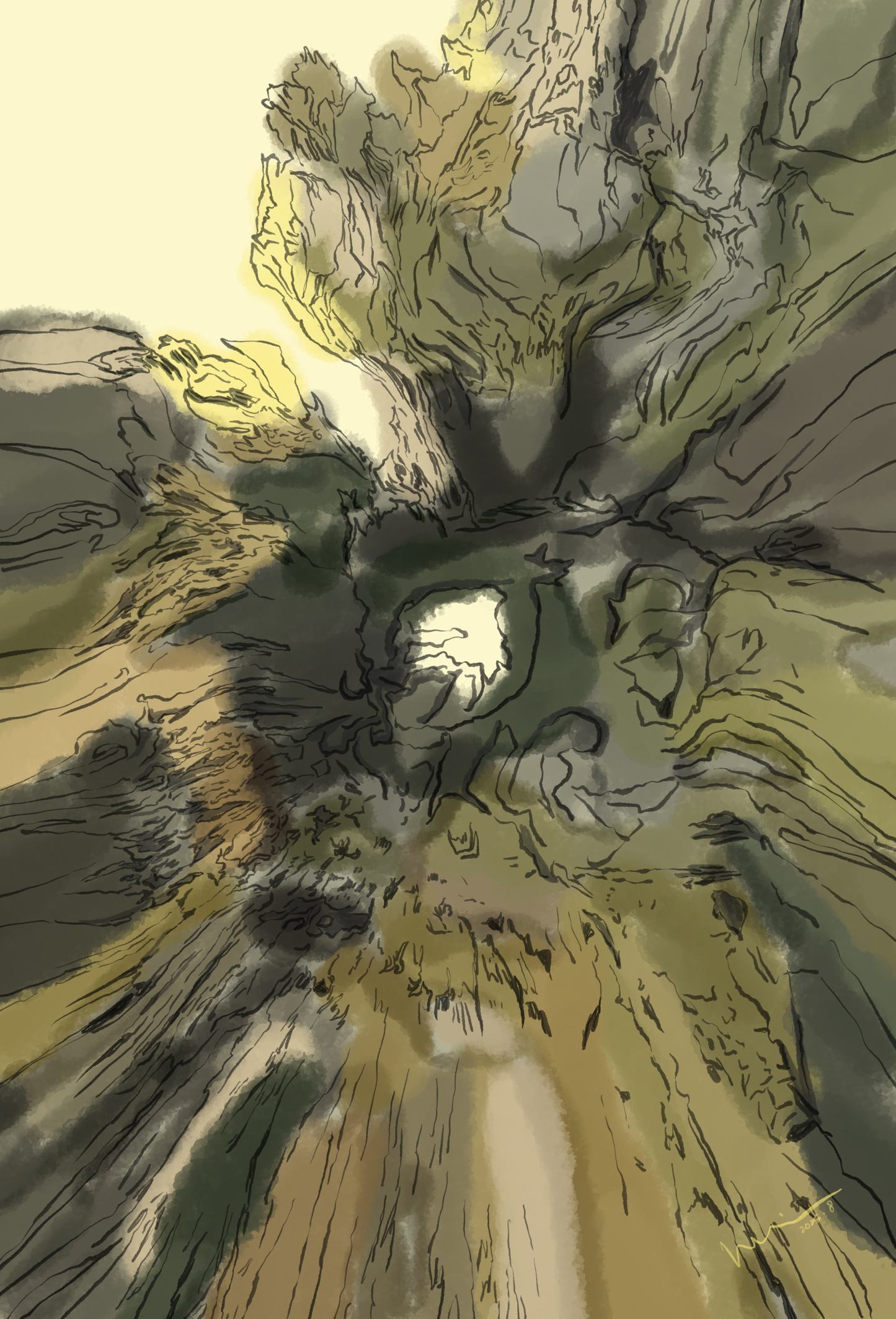 Sky through a Rot Hole 《朽洞观天》