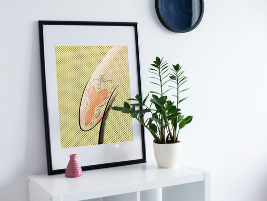 Sun Wukong Digital Art – Fiery Face Mask with Golden Eyes | HalfLight Art