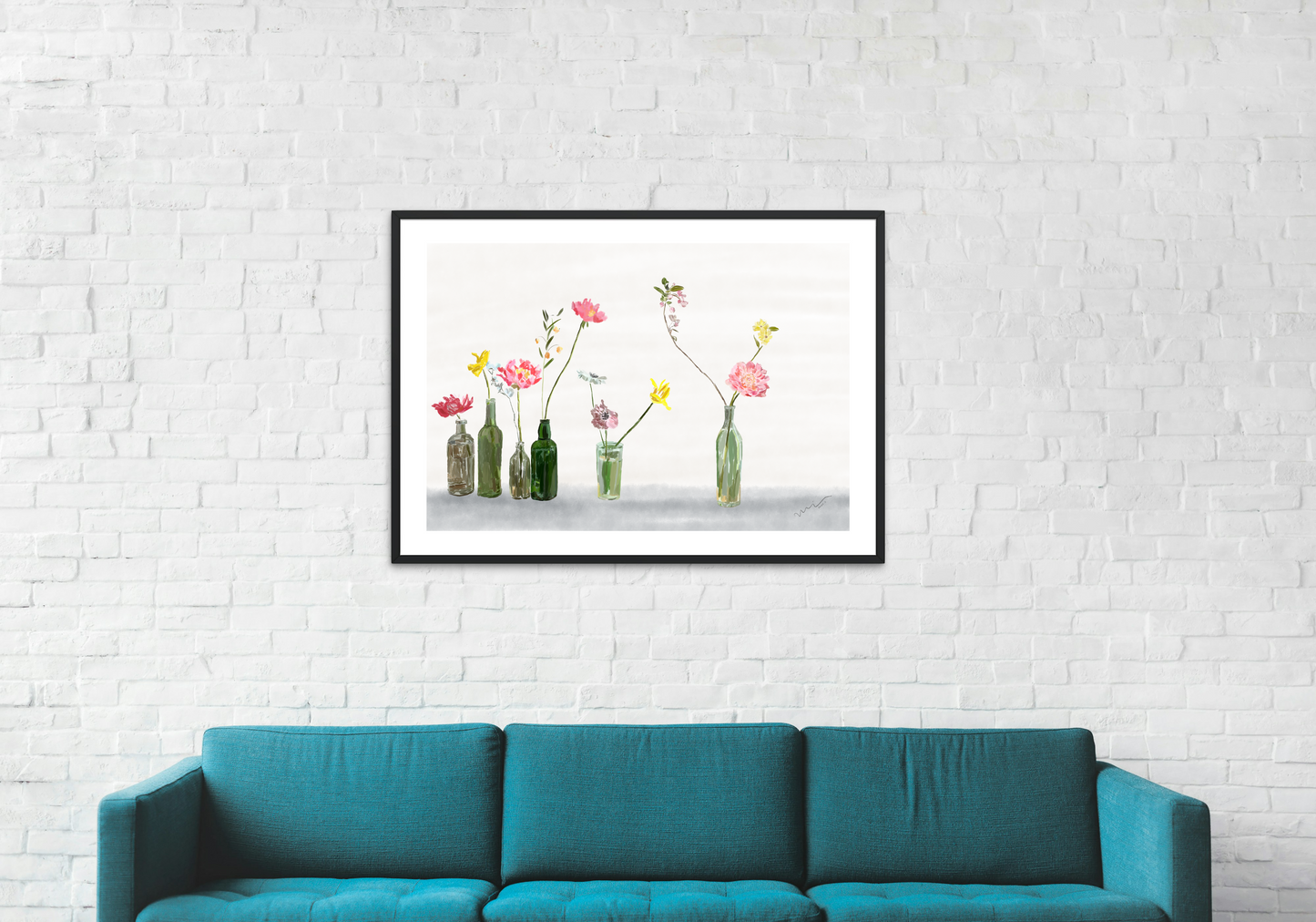 Balcony Stories - Digital Art Print