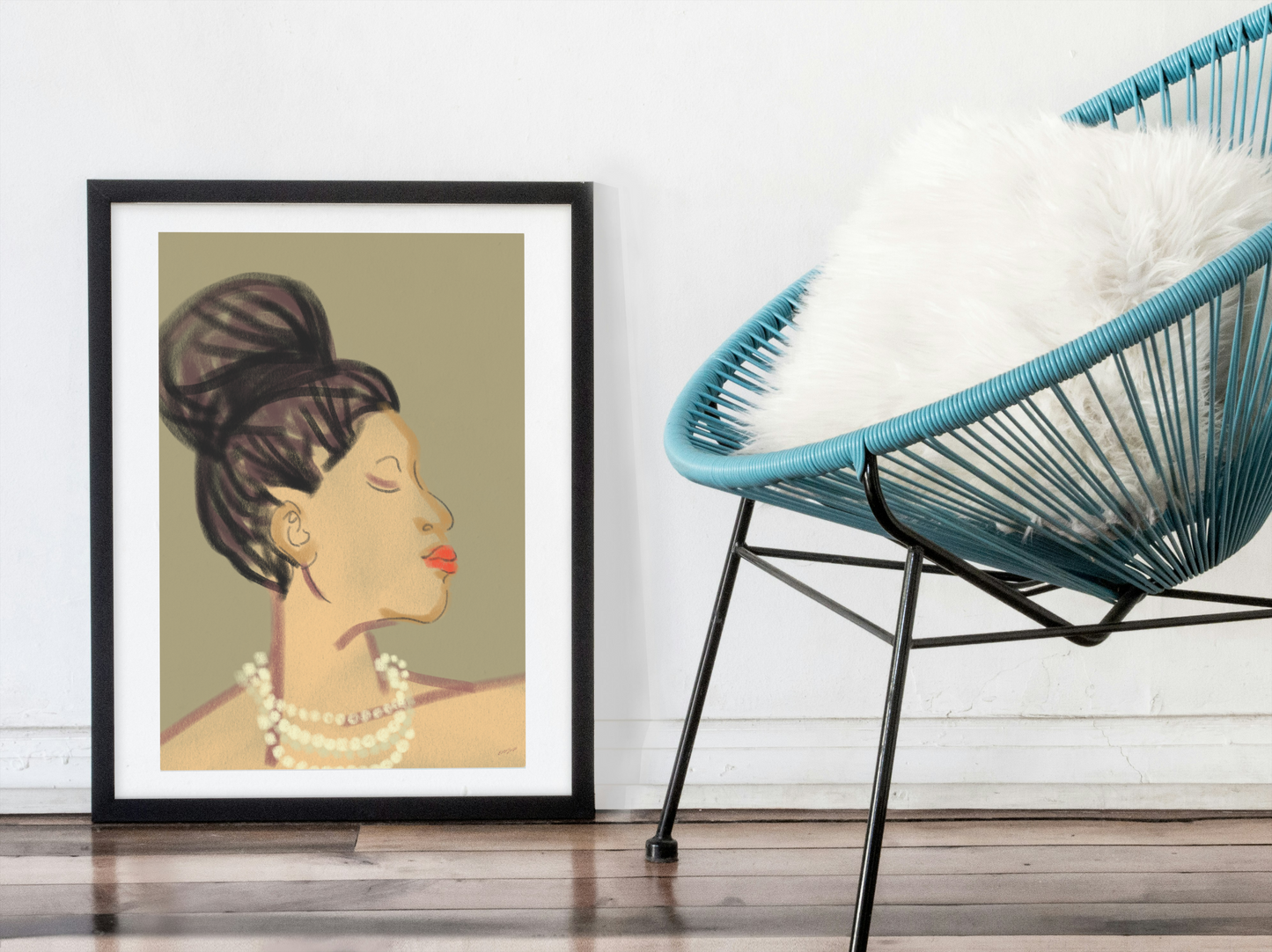 Poise in Quiet – Digital Art Print