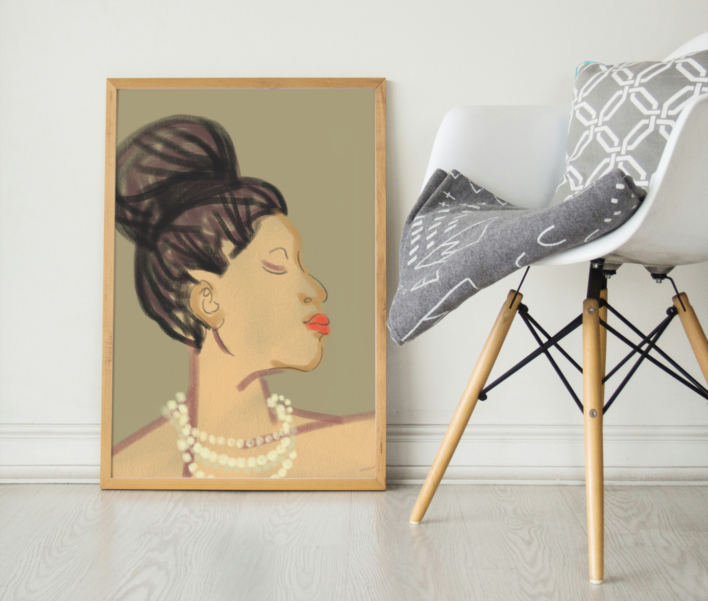 Poise in Quiet – Digital Art Print
