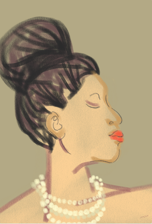 Poise in Quiet – Digital Art Print