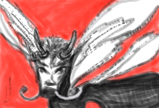 Visual Symphony 视觉音乐 — Digital Art 119.94cm x 176.39cm (2024)
