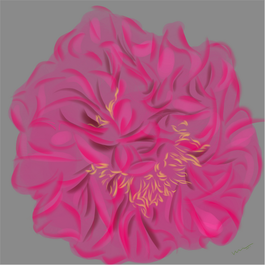 Flower Not Flower - Digital Art Print
