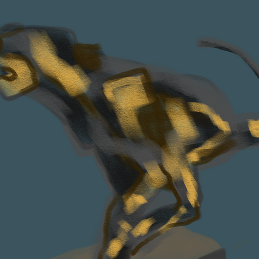 Hunt for Gold – Digital Art Print